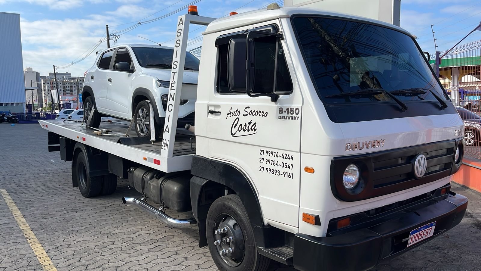 Serviço realizado pela Auto Socorro Costa